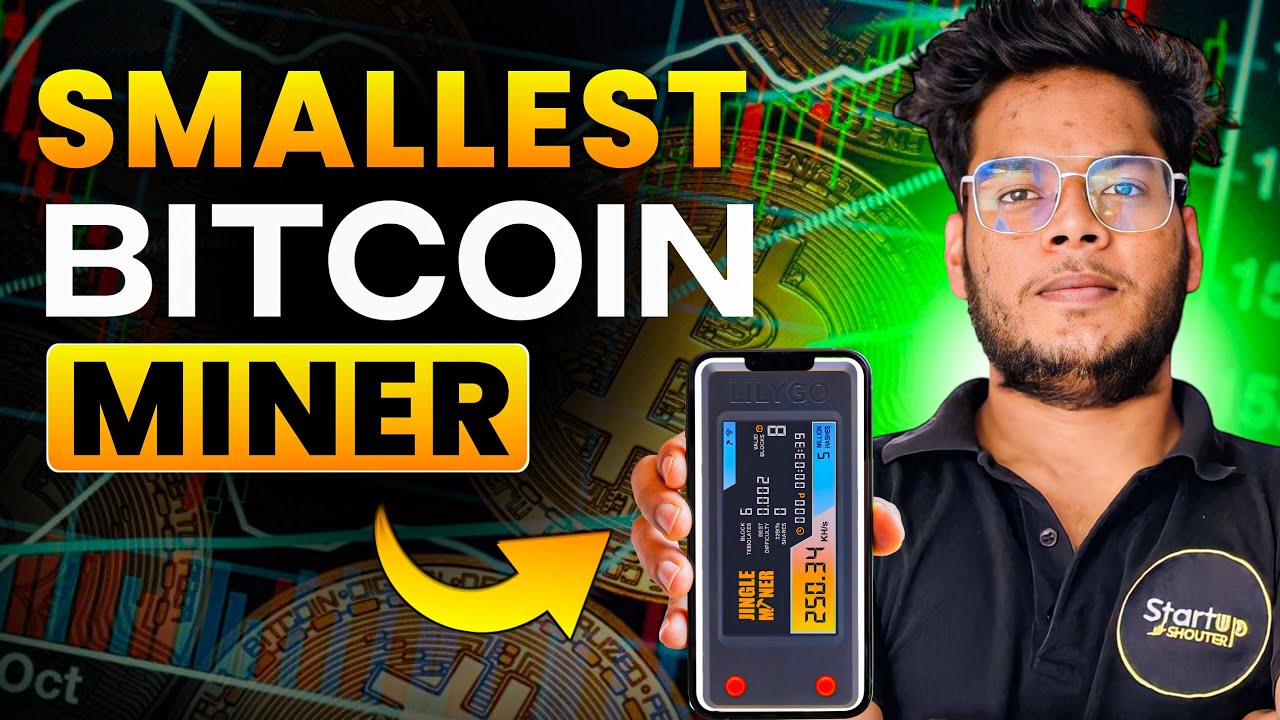⚡Worlds Smallest Bitcoin Miner⚡ 50$ Lucky Miner - Setup⚡