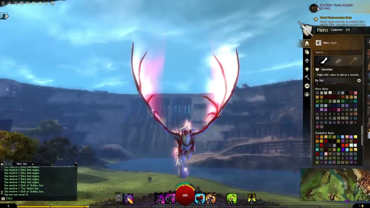 Guild wars 2 - Aurene's Prismatic Skyscale