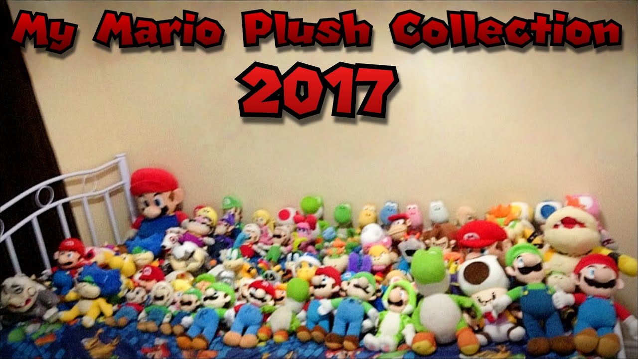 My Mario Plush Collection 2017!