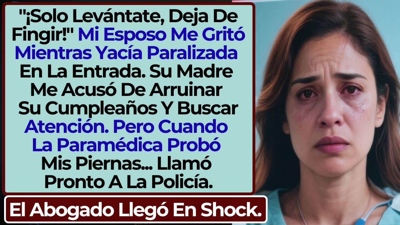 La Broma De Mi Esposo Me Dejó Paralizada — Mis Padres Me Llamaron Dramática, Pero No Sabían...