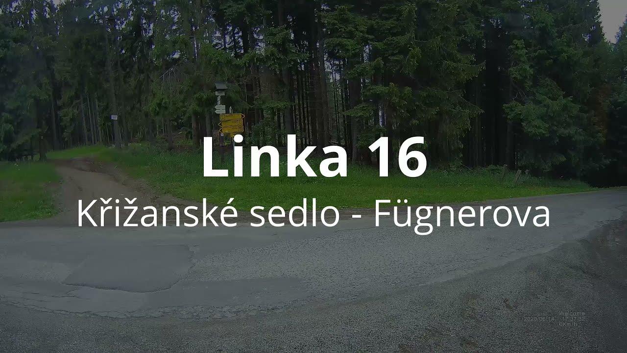 Linka 16: Křižanské sedlo - Fügnerova