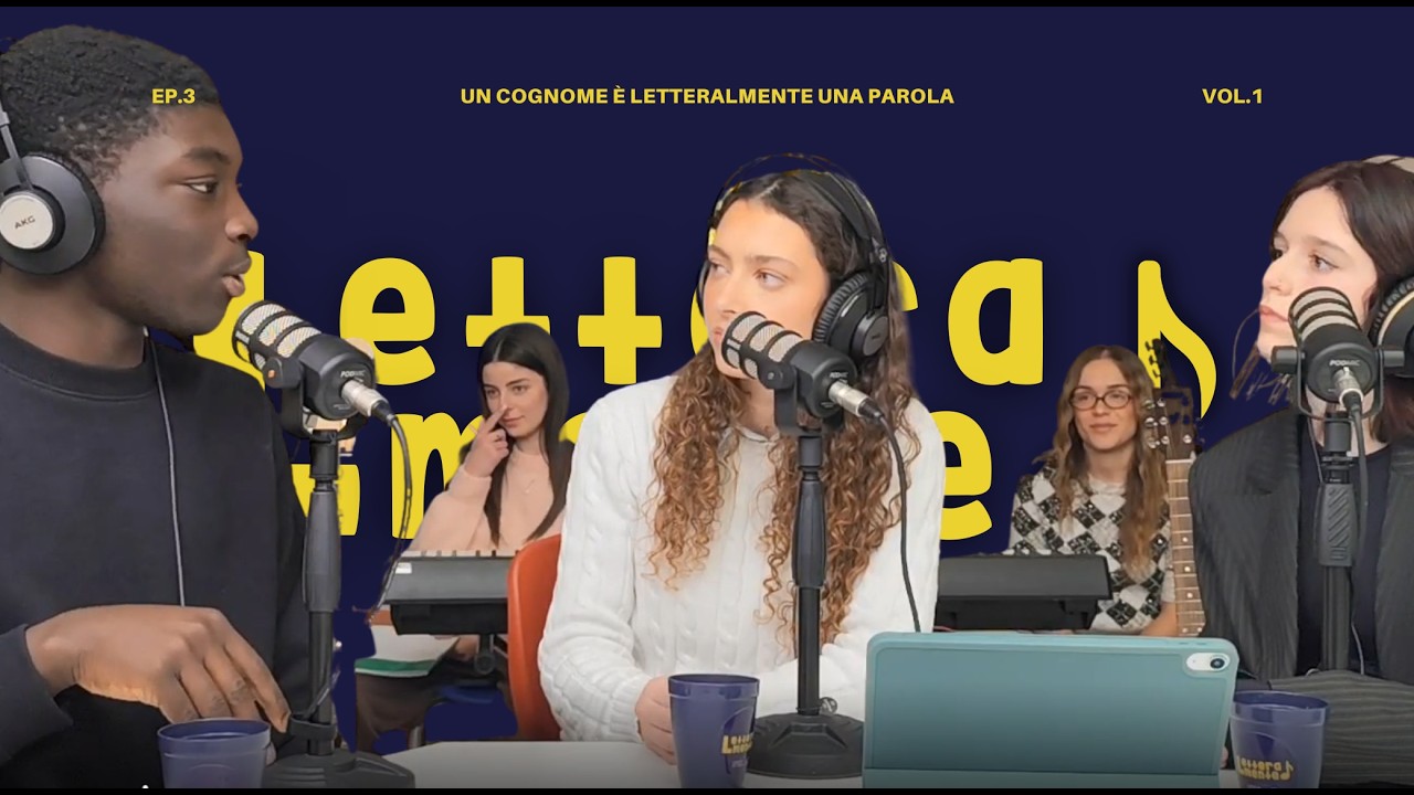 EP.3. Un cognome è letteralmente una parola