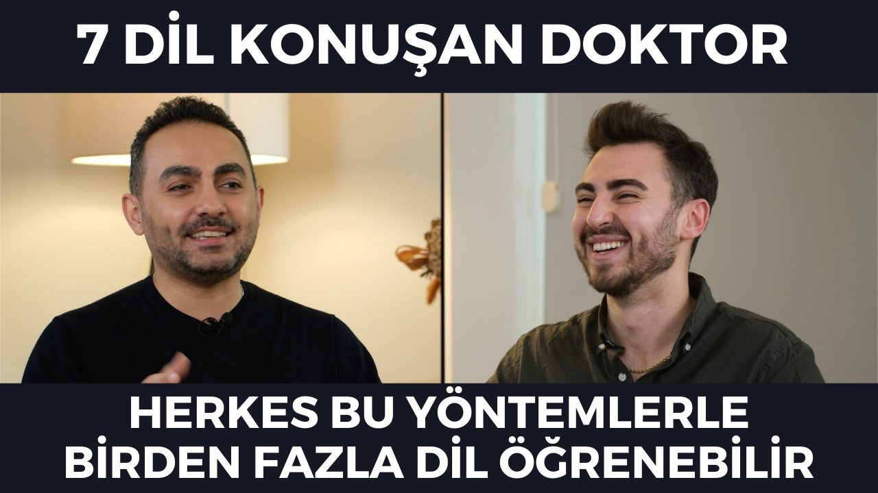 7 Dil Konuşabilen Doktor Poliglottan Birden Fazla Dil Öğrenmenin Püf Noktaları w/@Berk MD