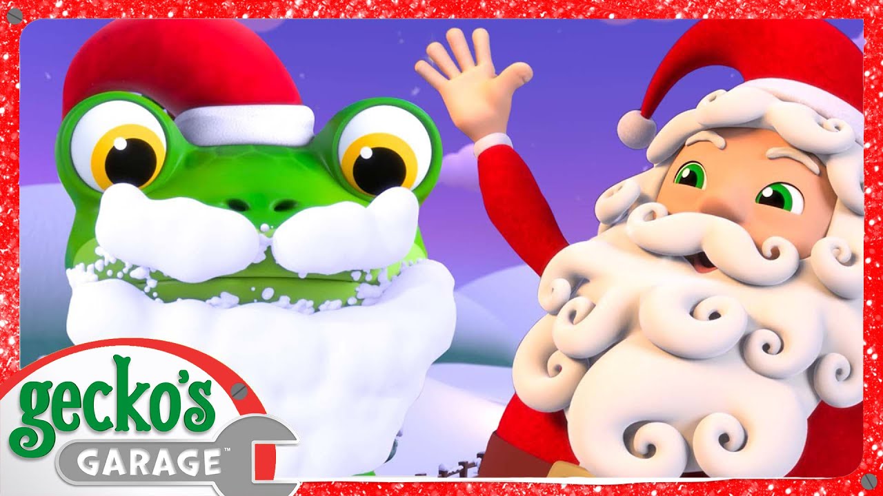 Which One is the REAL Santa?! 🎅 Gecko's Garage | Trucks For Children | Cartoons For Kids