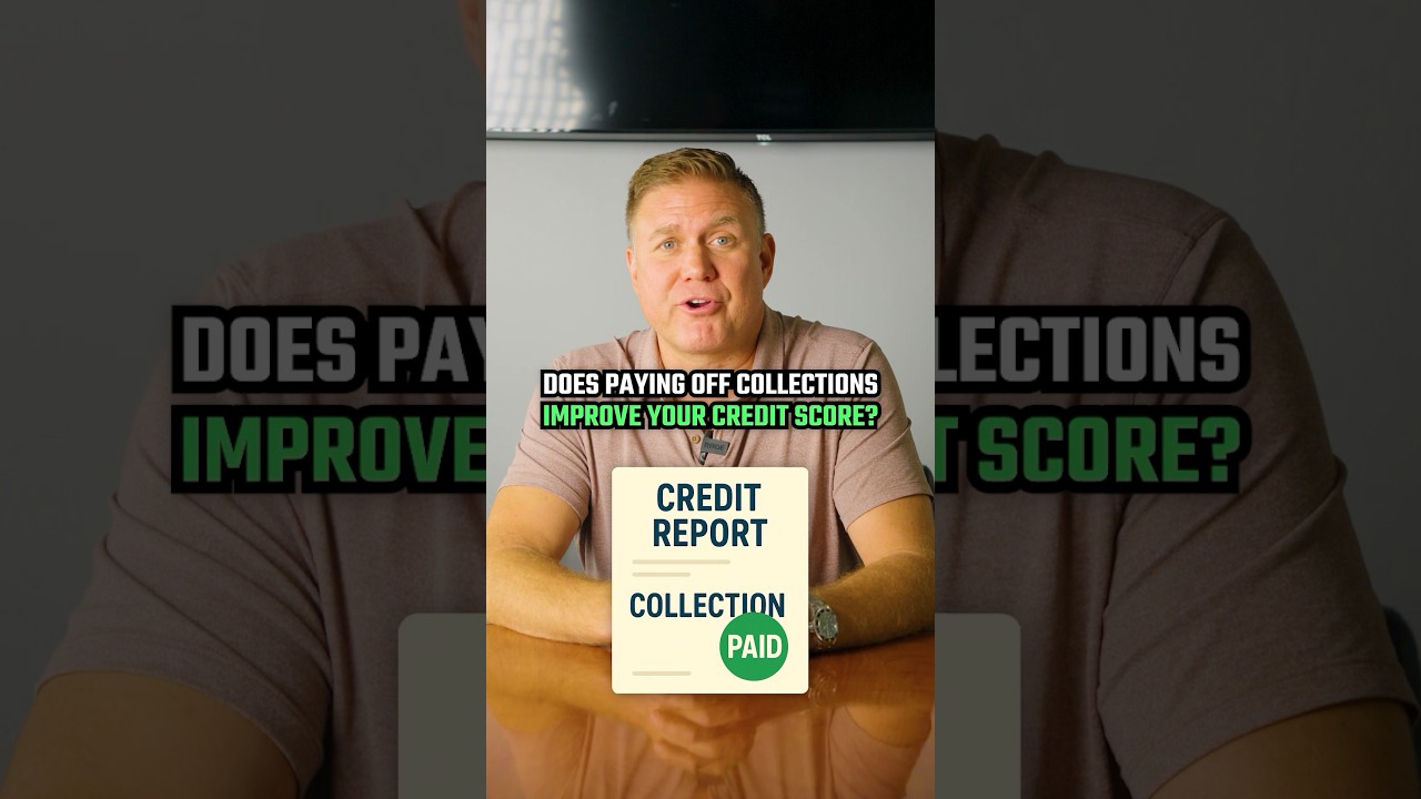 Does Paying Off Collections Improve Your Credit Score? #credit #creditscore #debtcollection
