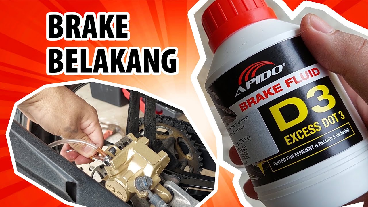 BRAKE KURANG MAKAN / TUKAR MINYAK BRAKE