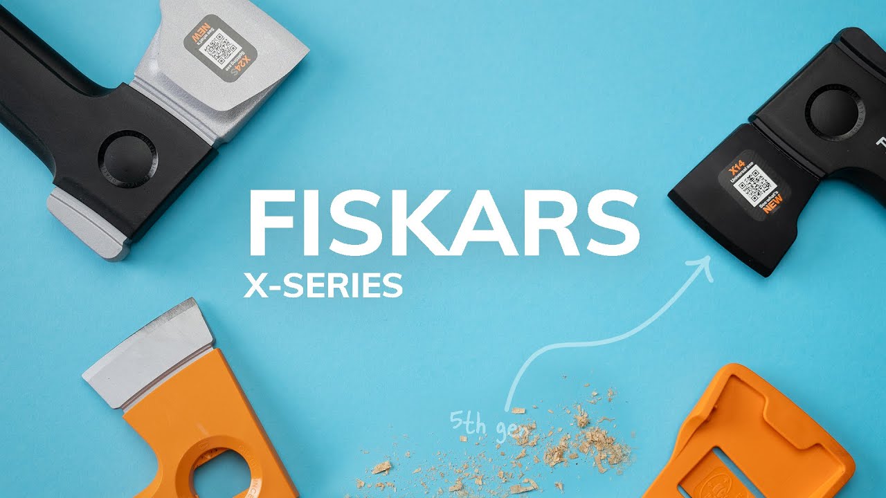 NOWE por&oacute;wnanie siekier Fiskars 5. generacji