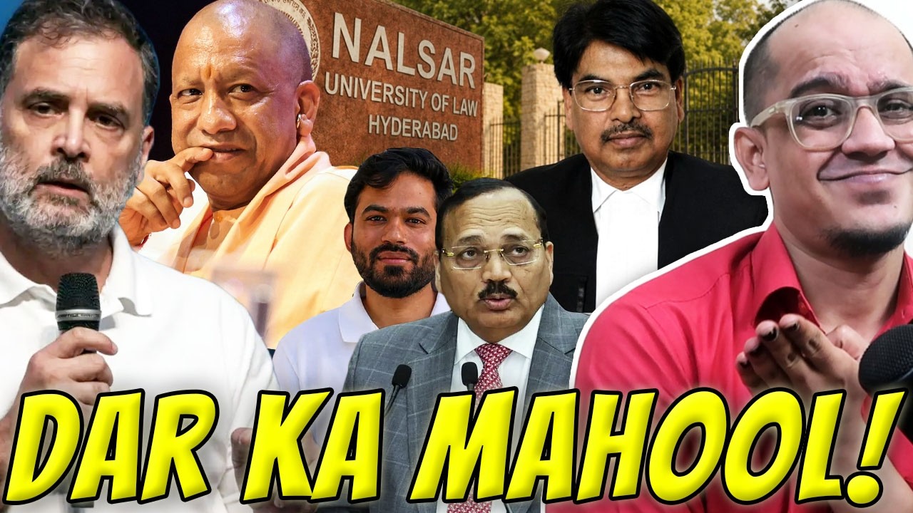 RAHUL GANDHI vs CRYBABIES | BCI MANAN MISHRA vs NALSAR STUDENTS FT CJP | YOGI ADITYANATH FREEBIE!