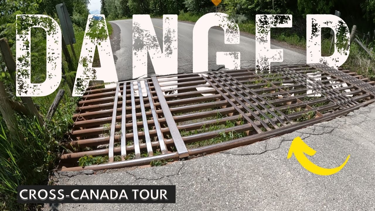 A Fall, a Ferry and New Friends |  Cycling Solo Across Canada, BC Ep.9  |  Kamloops to Clearwater