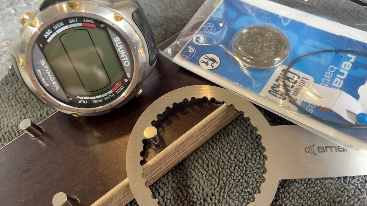 SUUNTO Stinger/Spyder 特殊バッテリー交換修理5,000円