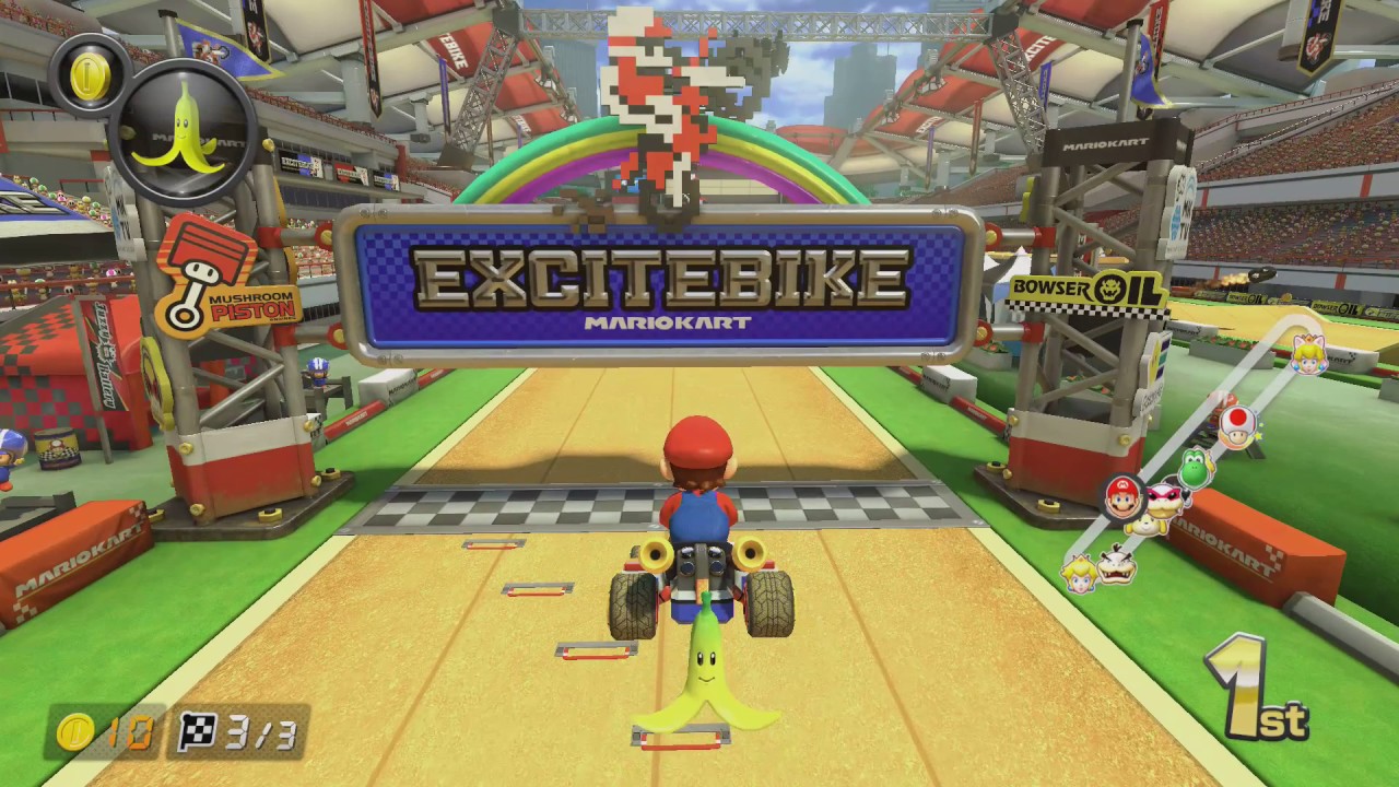Mario Kart 8 Deluxe Egg Cup 200cc (Triple Star Rank)