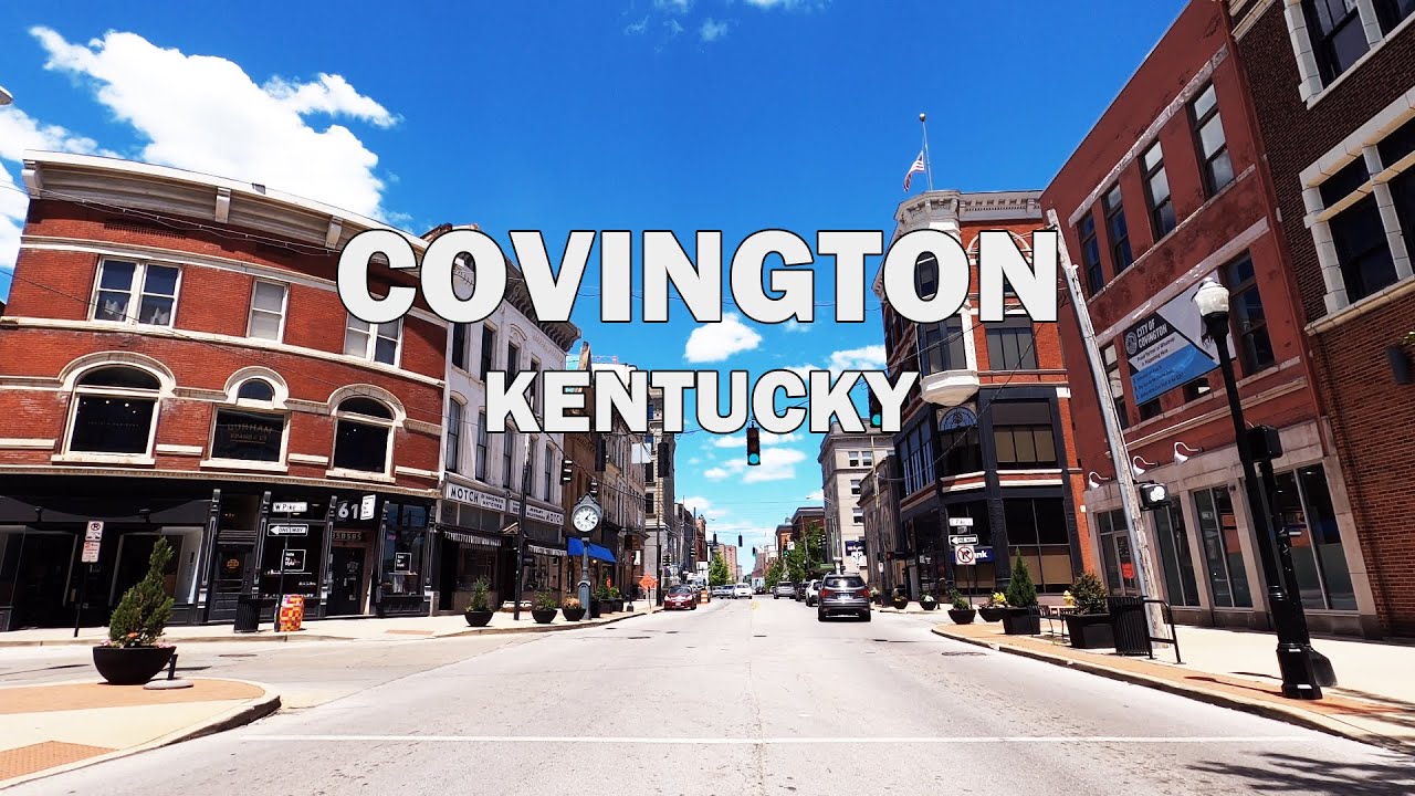 Covington, Kentucky - Driving Tour 4K