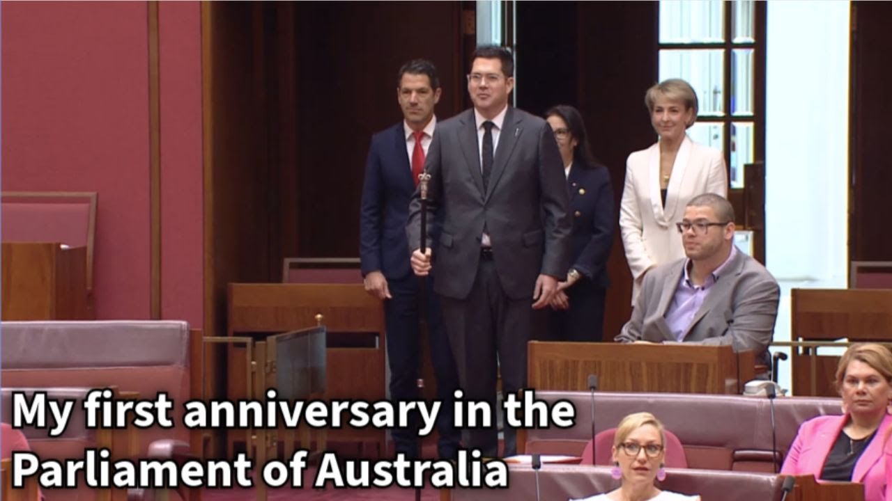 Marking my first year in the Senate
