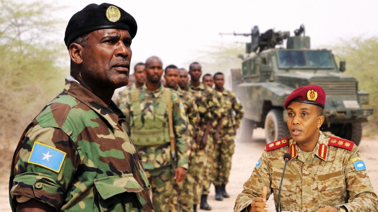 DEG-DEG Kumaan Askari oo Kumaandooska Somalia kamid ah oo Baydhabo ku Wajahan si ay Laftagareen usoo