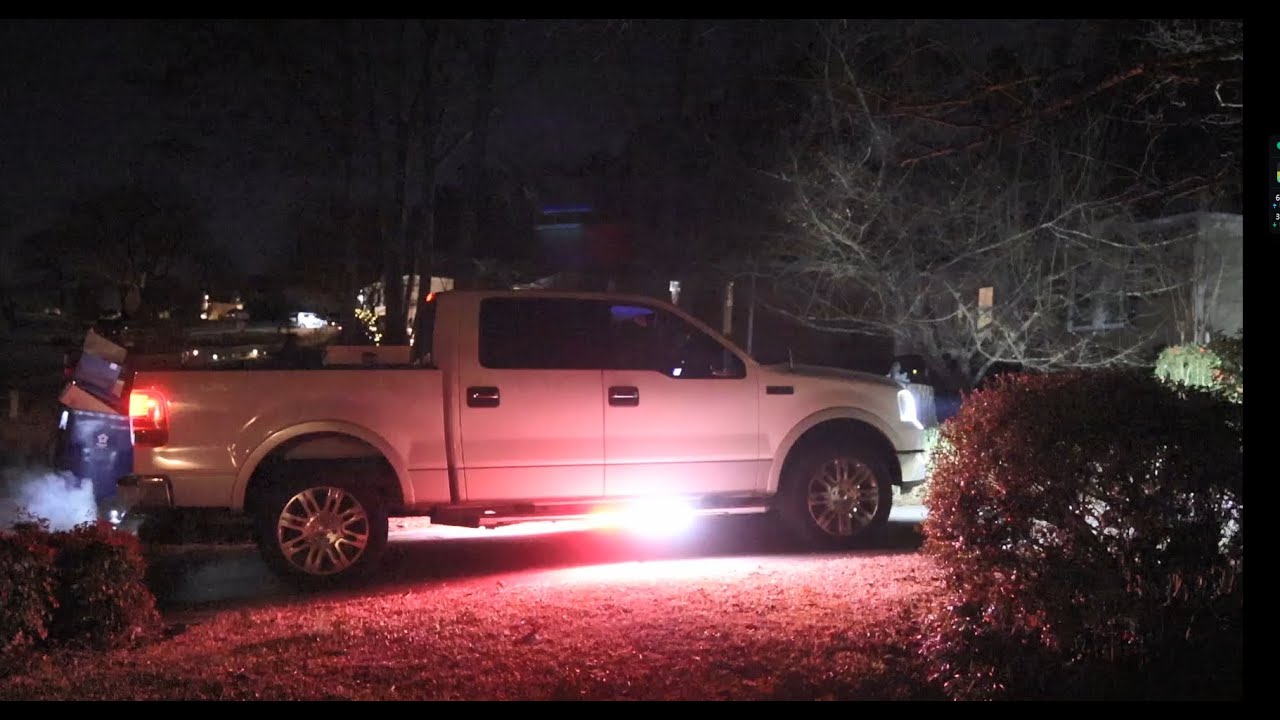XRIDONSEN 60 inch Emergency Lights Strip LED Running Board Firefighter Lights for Truck Vehicles POV