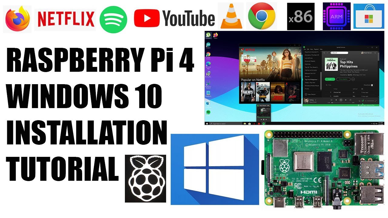 Raspberry Pi 4: Windows 10 Installation Tutorial