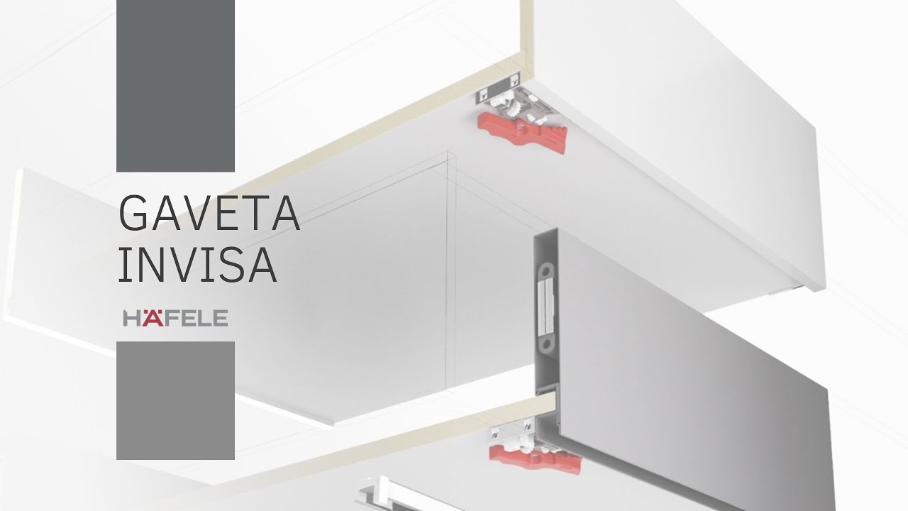 GAVETA INVISA SL HAFELE     | D3DECOR