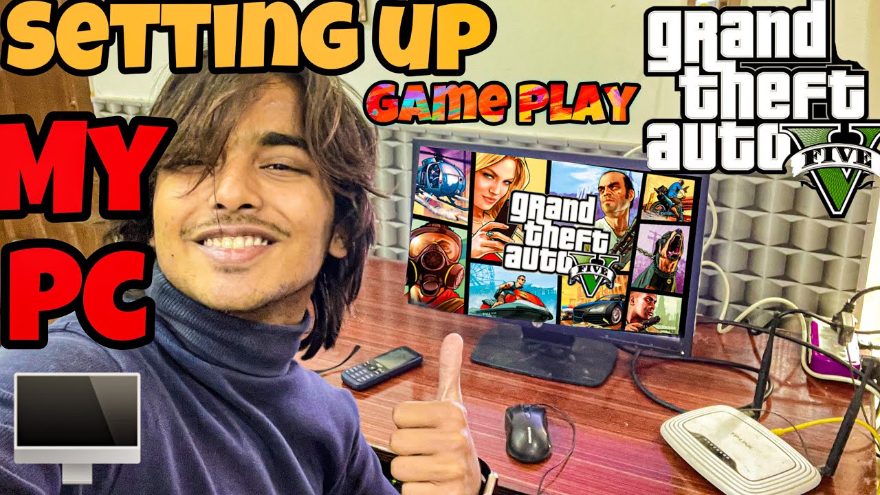 Setting up my pc 🥹| GTA V Chal gai 🤧| Sherry Baig | Vlog 52