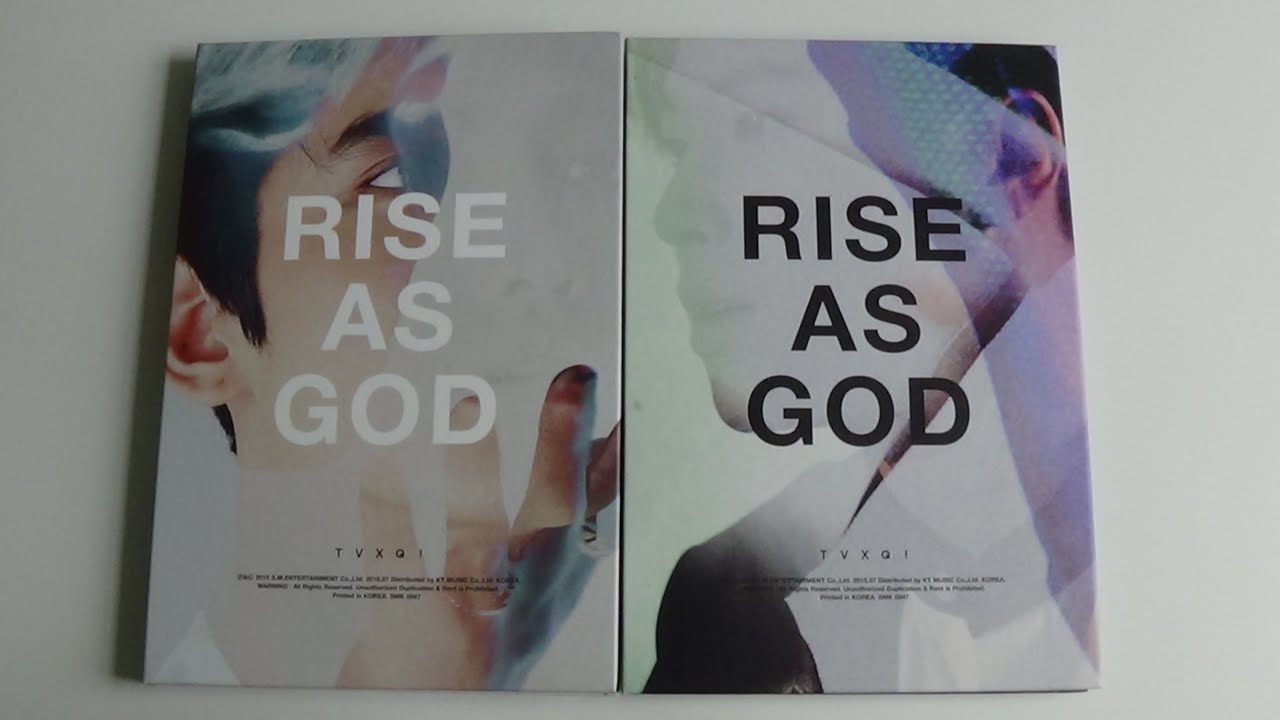 Unboxing TVXQ! 동방신기 Special Album RISE AS GOD (White/Max & Black/U-Know Edition)