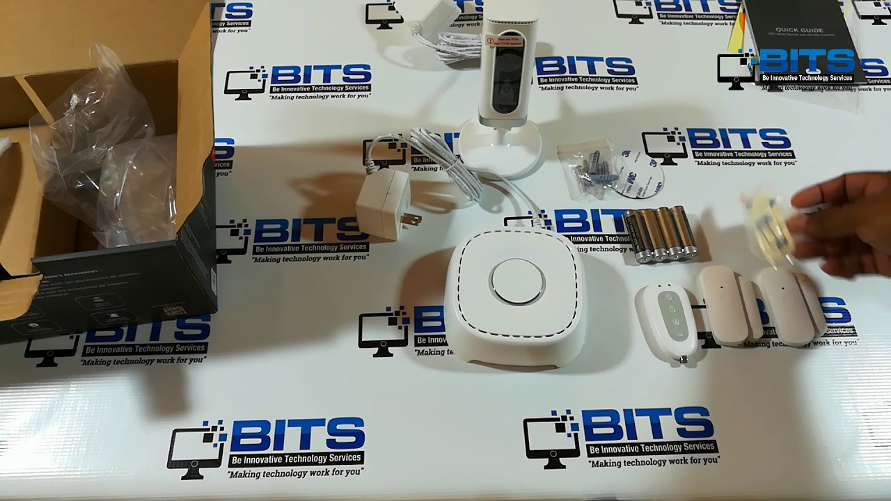 smanos w120i Alarm Kit UNBOXING AND SETUP