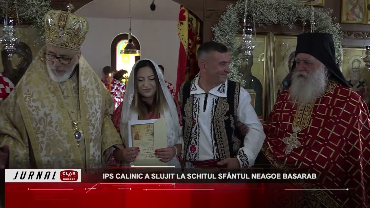 IPS Calinic a slujit la Schitul Sfântul Neagoe Basarab ( 23 09 2024 )