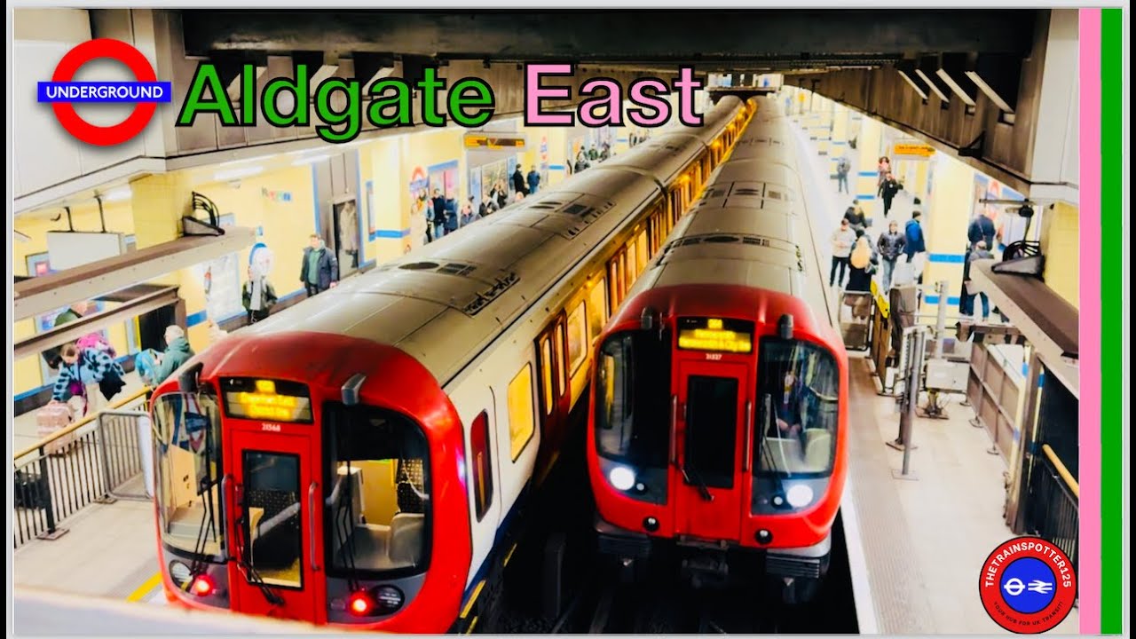 NEW! District, H&C and Buses at Aldgate East Station! - LU (15/01/2024)