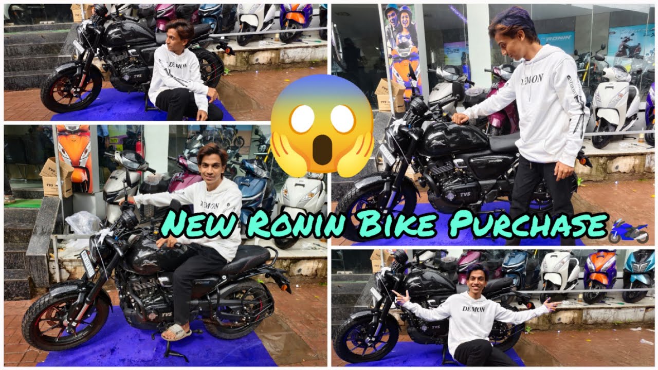 My🧒🏻  Friend  Purchase A  New  Bike 🏍TVS Ronin  Base Model 2025 Tahseen Vlogs 🚀