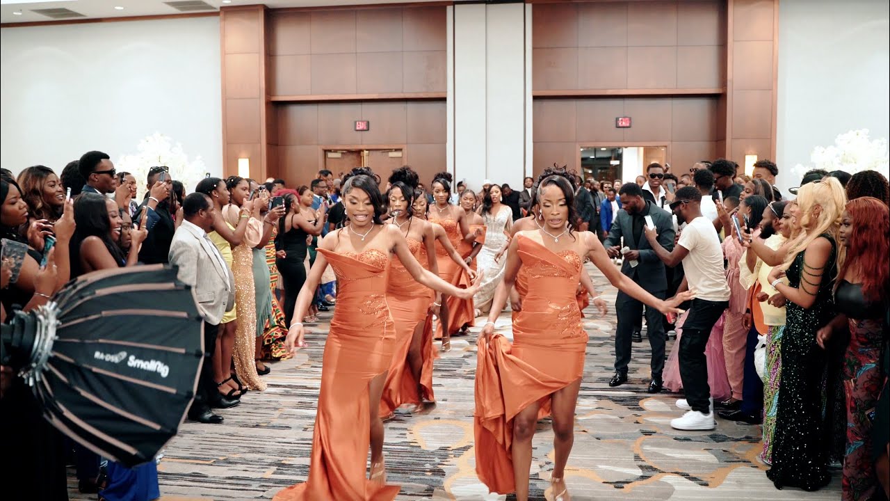 Epic Flashmob Entry - Congolese Wedding