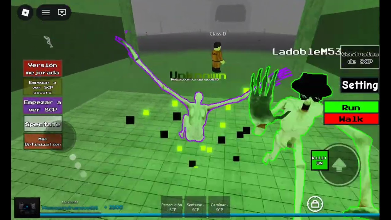 Jugando scp 096