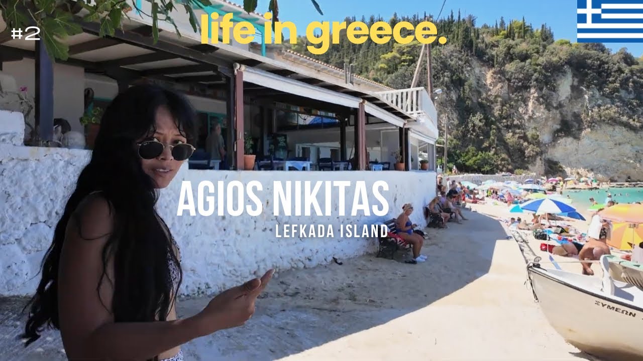 Agios Nikitas: Hidden Beaches & Greek Family Restaurants | Lefkada Island 🇬🇷 Life in Greece Vlog #2