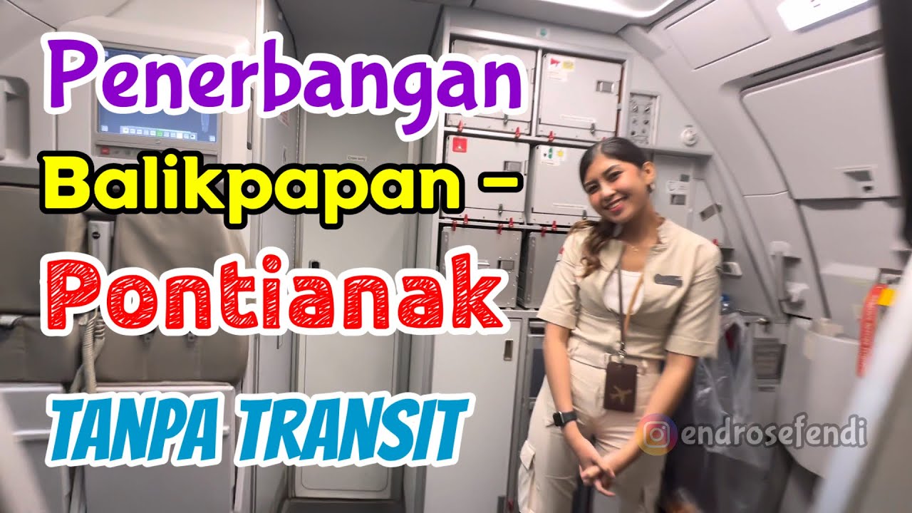 Penerbangan Balikpapan - Pontianak Tanpa Transit