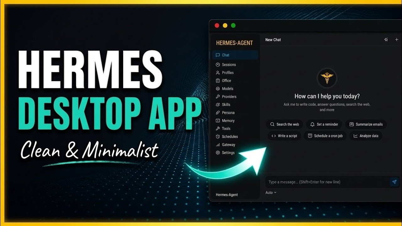 Hermes Agent Desktop App is INSANE!