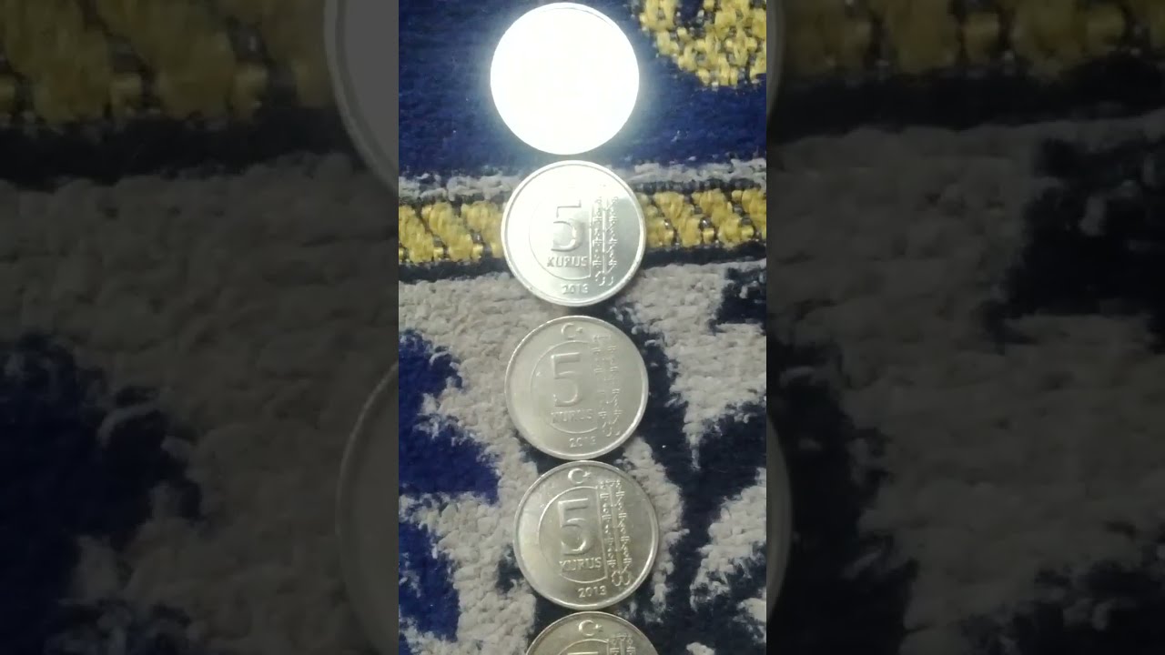Lots of Turkey 5 Kurus 2013(AH 1434) Currency Coins-01