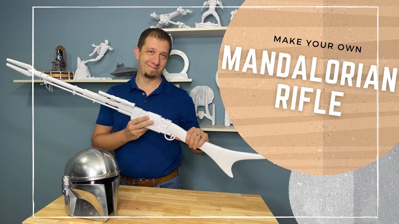 3D Printed Mandalorian Rifle