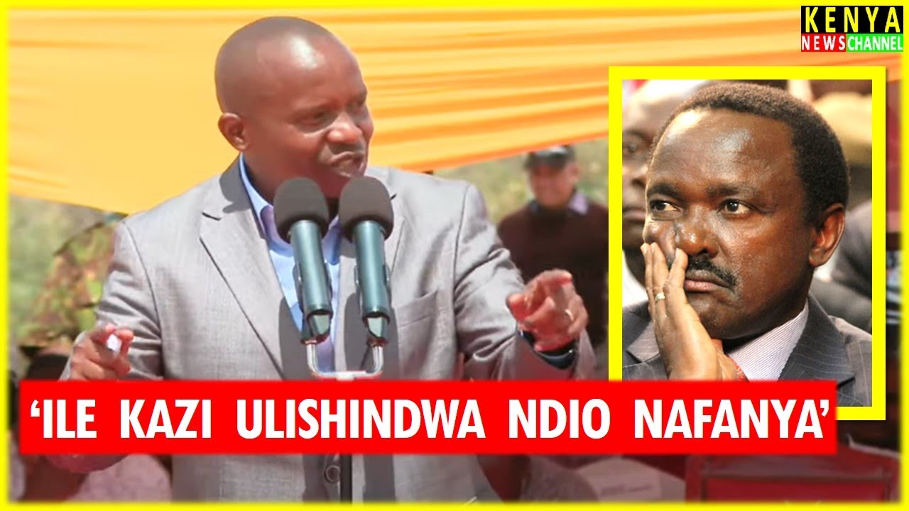 Kindiki speech today at Kalonzo Home Kitui - Listen what he told the Wiper Party Leader