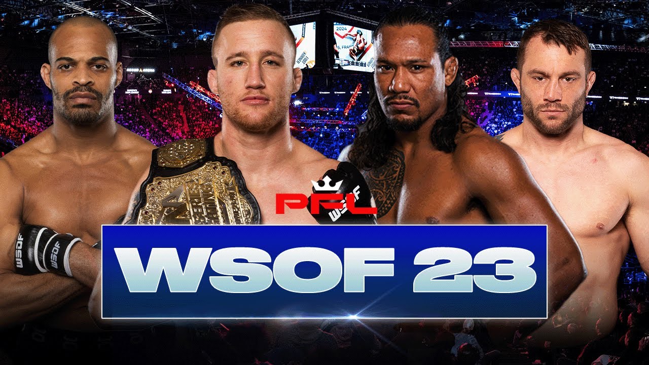 JUSTIN GAETHJE v. LUIS PALOMINO II 🤜💥🤛 | WSOF 23 Re-Air | PFL