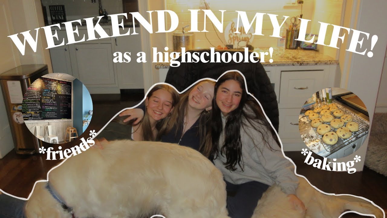 WEEKEND IN MY LIFE!! | spending time with friends, baking, movie nights, and more