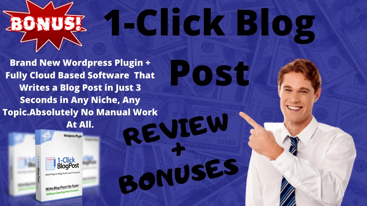 WP 1-Click Blog Post Review💥MUST SEE💥Cloud Based Software  That Writes a Blog Post in Just 3 Seconds