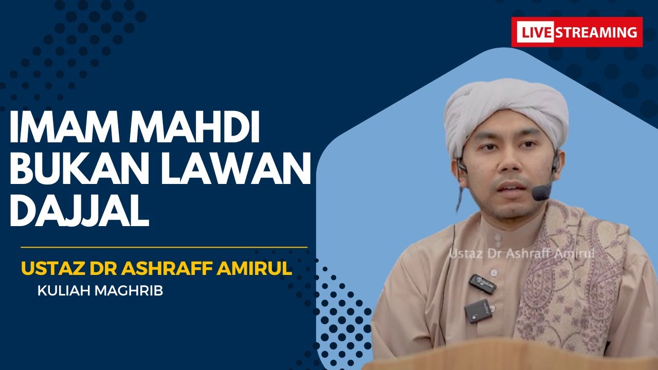 IMAM MAHDI BUKAN LAWAN DAJJAL