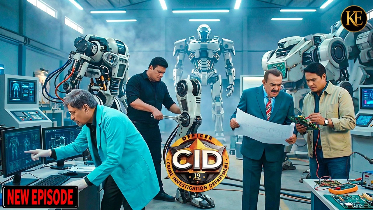 সালুঙ্খে নিজের চাতুর্য দিয়ে ল্যাবে বড় বড় রোবট তৈরি করেছেন | CID | সিটি ই ডি | Latest Episode