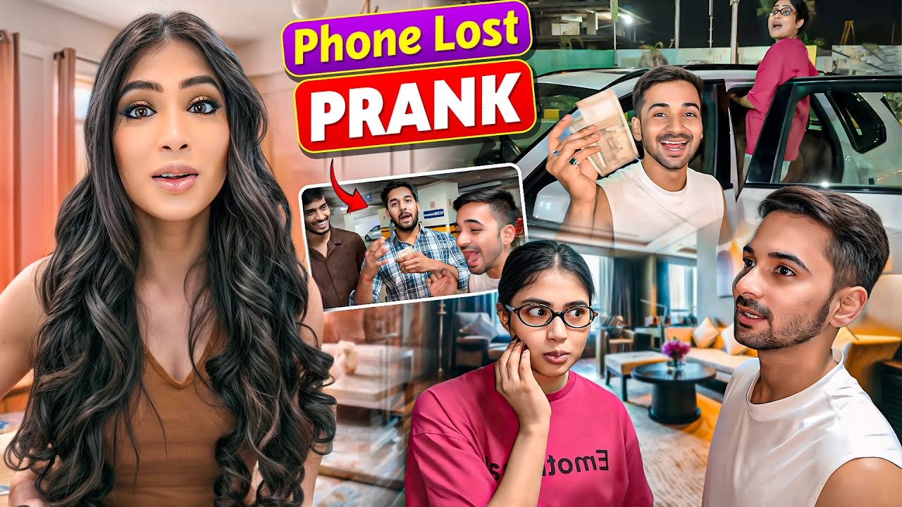 Dosto par phone khone ka kiya prank