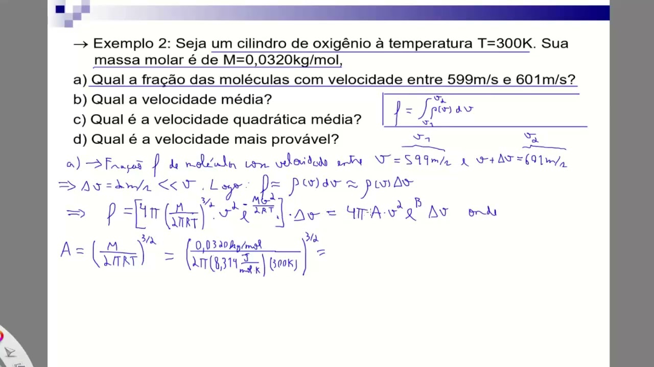 Física Básica 2: Gás ideal e Teoria Cinética dos Gases - Parte 4
