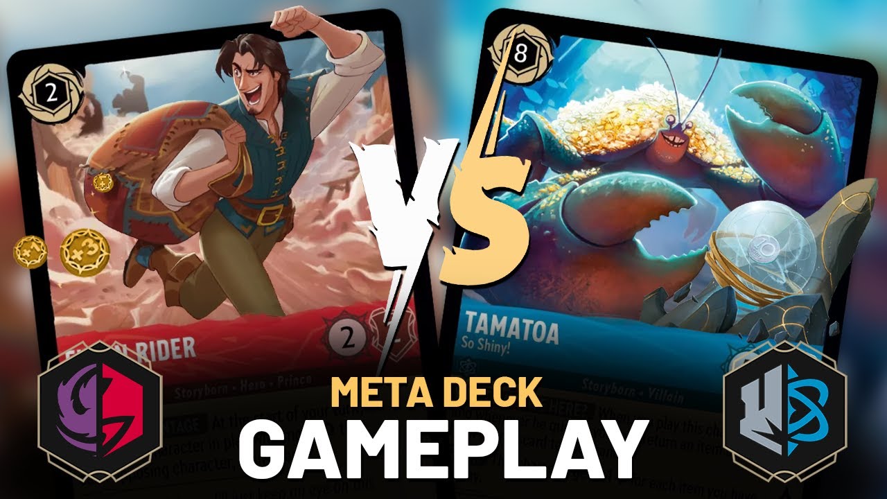 BEST DECKS to WIN Ursula's Return SET CHAMPIONSHIP | 🔴🟣 Ruby/Amethyst vs. 🔵🔘 Sapphire/Steel Gameplay