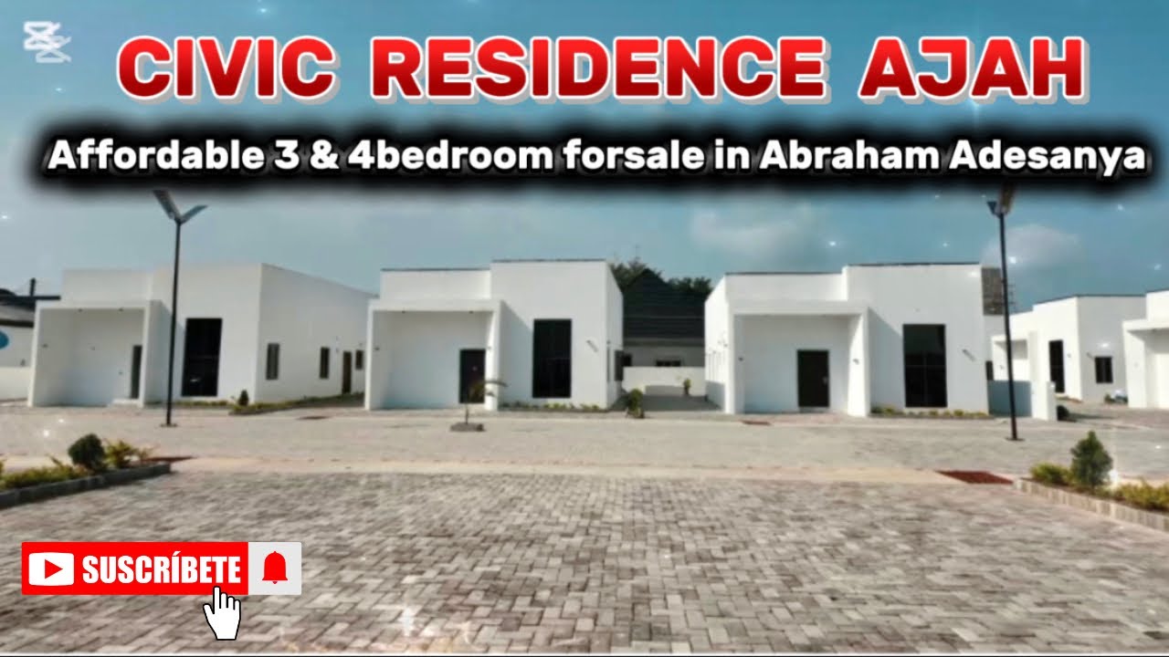 Civic Residence Site Update || 4bedroom Bungalow in Ajah Lagos With 20years  Payment Plan