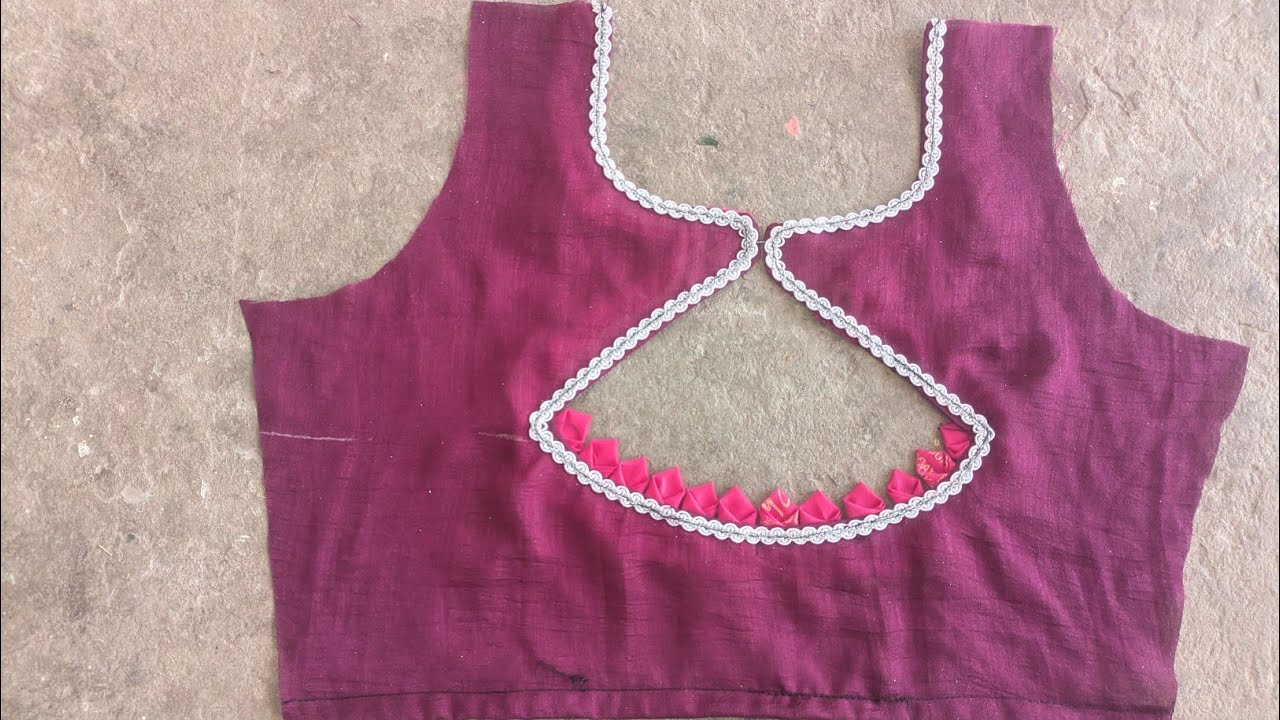 Latest Blouse Back Neck Design 😱| Simple & Stylish Cutting Stitching