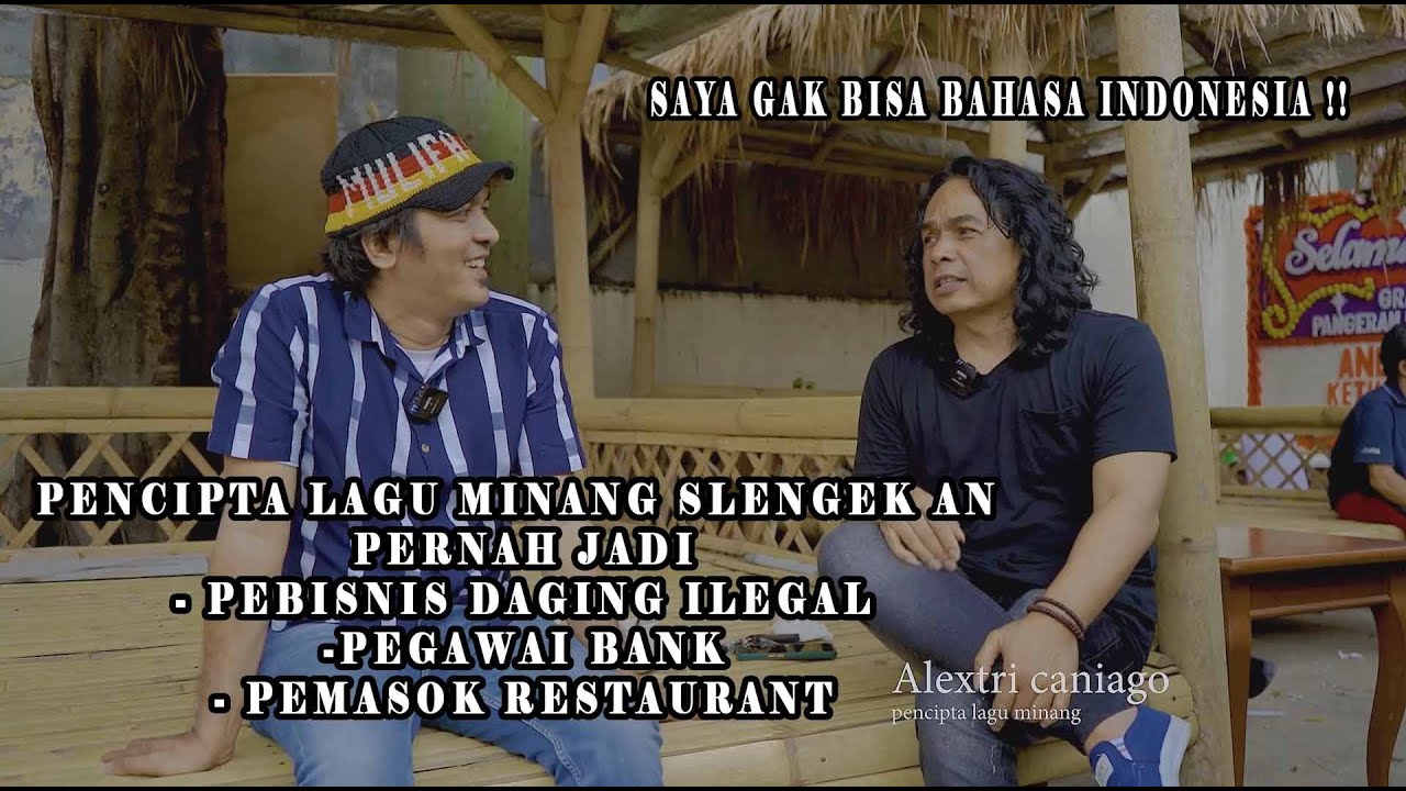 PENCIPTA LAGU MINANG - MERAH NILAI BAHASA  - CIPTAKAN BANYAK PELUANG BISNIS - ALEXTRI CANIAGO