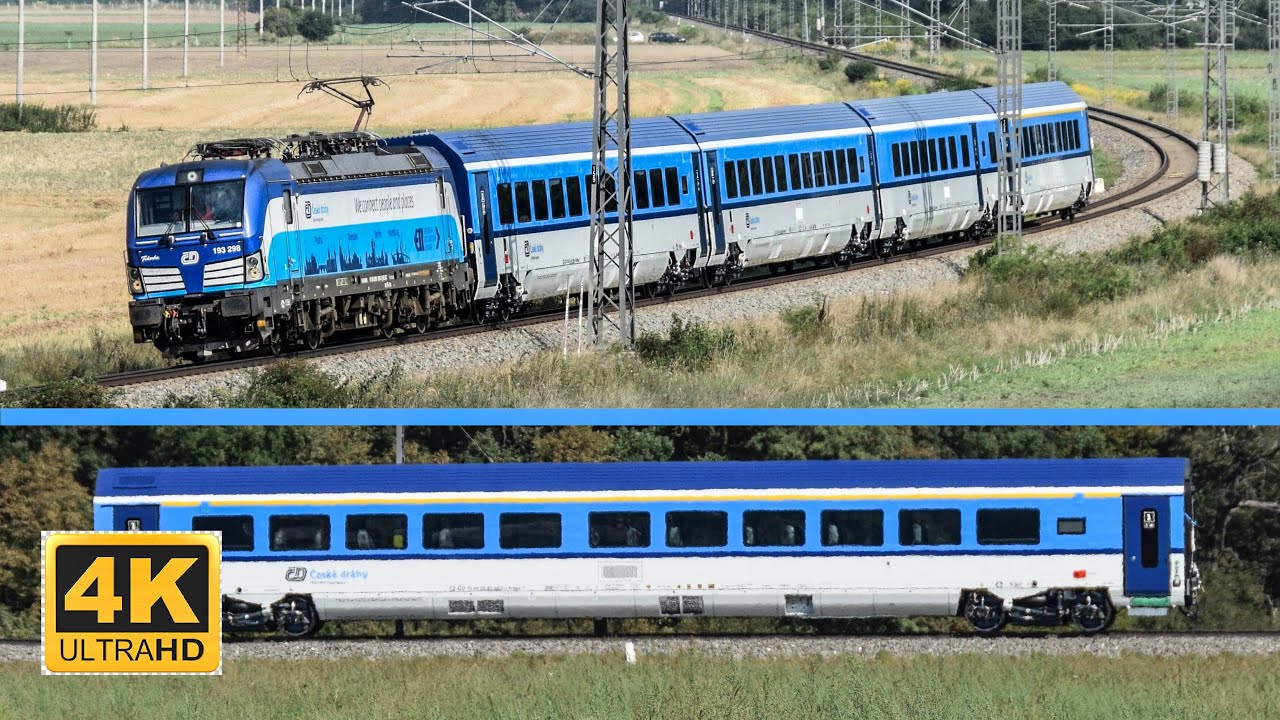New cars InterJet for Czech Railways / Nové vozy Českých dráh od Siemens Mobility a Škoda VUZ Velim