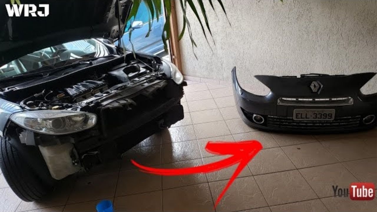 COMO RETIRAR O PARACHOQUE DO RENAULT FLUENCE