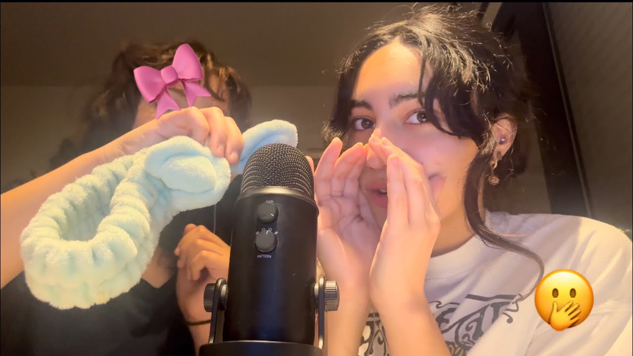 ASMR AVEC MA SOEUR 💕!