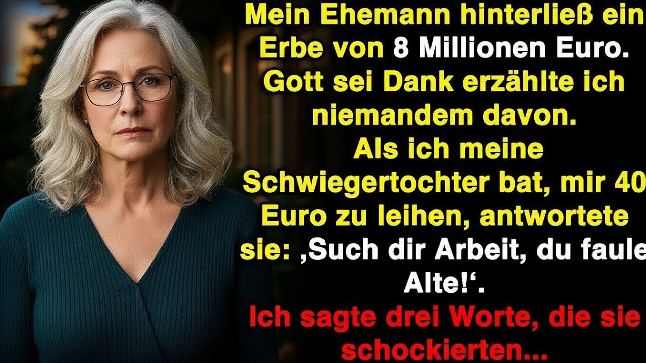 Mein Ehemann hinterließ mir 8 Millionen Euro – und ich erzählte es niemandem. Gott sei Dank…